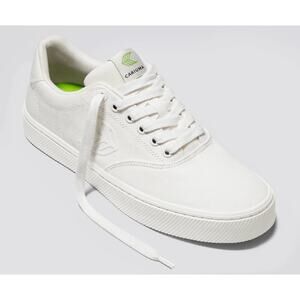 Cariuma Womens Naioca Sneakers Size 7.5 EU 38.5 Off White Organic Canvas NIB